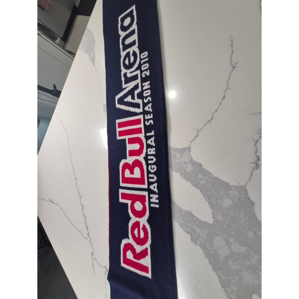 New York Red Bulls Scarf Red Bull Arena Inaugural Season‎ 2010 Section 107 MLS